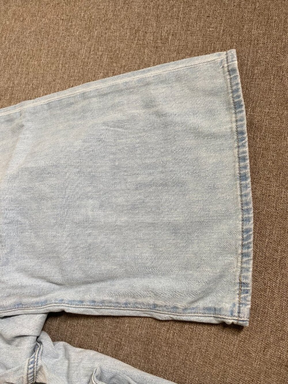 Levi's Premium XL Straight Wide Leg Jeans Women's 29 Blue Lightweight Linen NWT - Picture 11 of 16